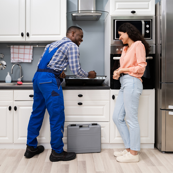 how long does it typically take to complete cooktop repair services in Blue Gap